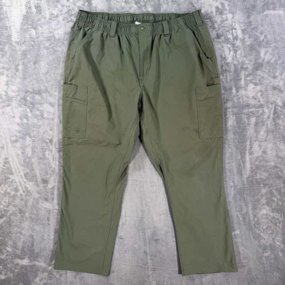 Carhartt Force Liberty Cargo Scrub Pants Womens 2XL Short Olive Green C56113